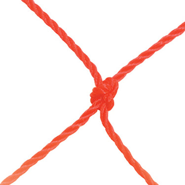 Soccer Goal Replacement Net (4 in. Sq. - 2.5mm Twist) - Quick Set-Up, Adjustable Soccer Goal (8 ft.H x 24 ft./16 ft./8 ft.W) (White)